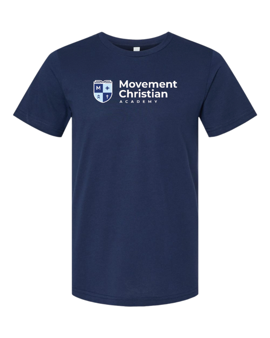 Movement Christian Academy T-shirt Navy