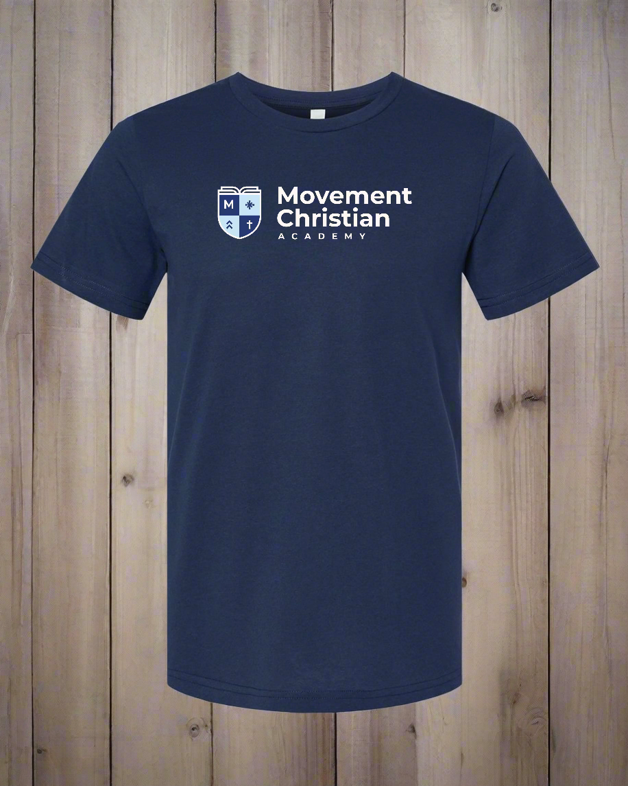 Movement Christian Academy T-shirt Navy