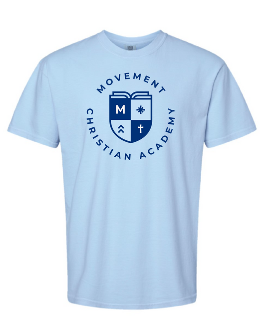 MCA crest - Light Blue - Adult